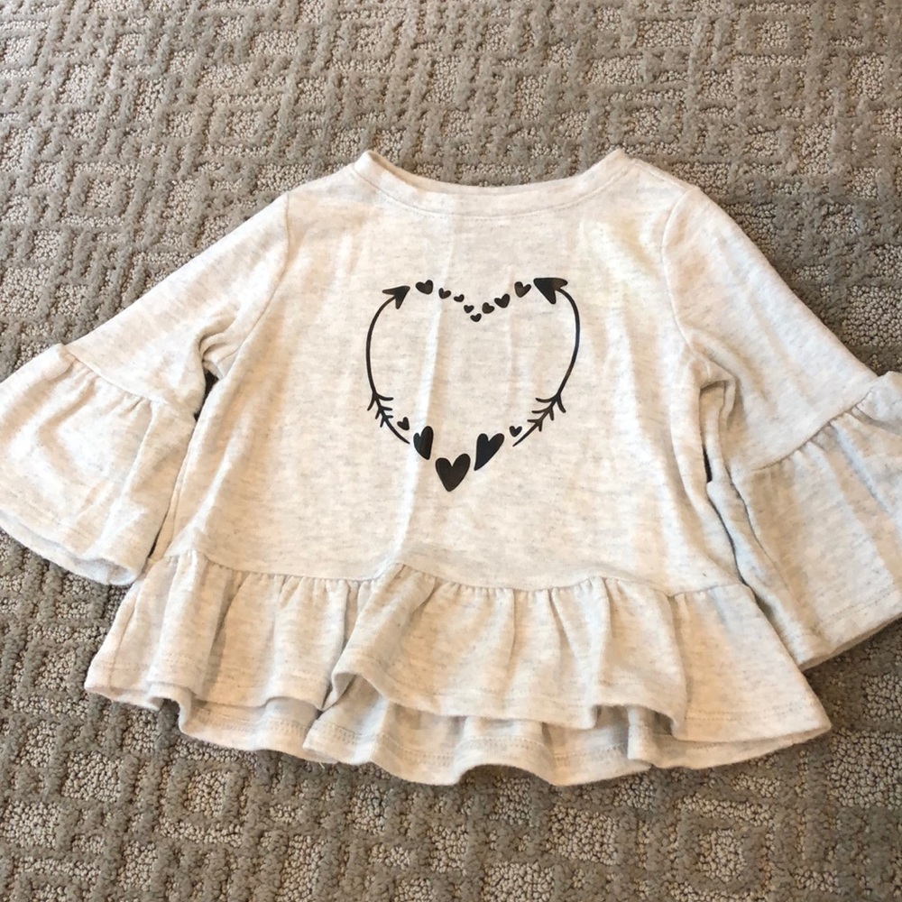 Girls gray blouse